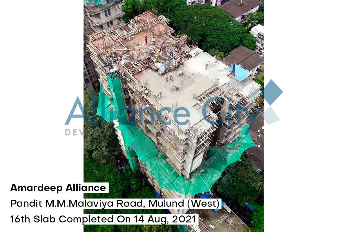 Amardeep Alliance Construction Update 16th Slab