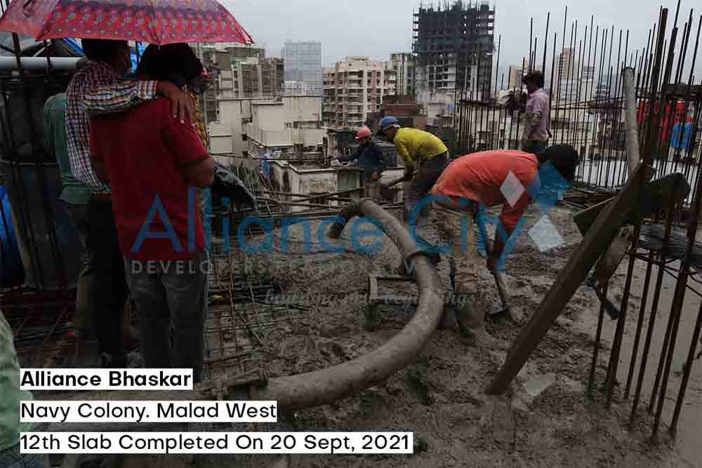 Alliance Bhaskar Construction Update 12th Slab