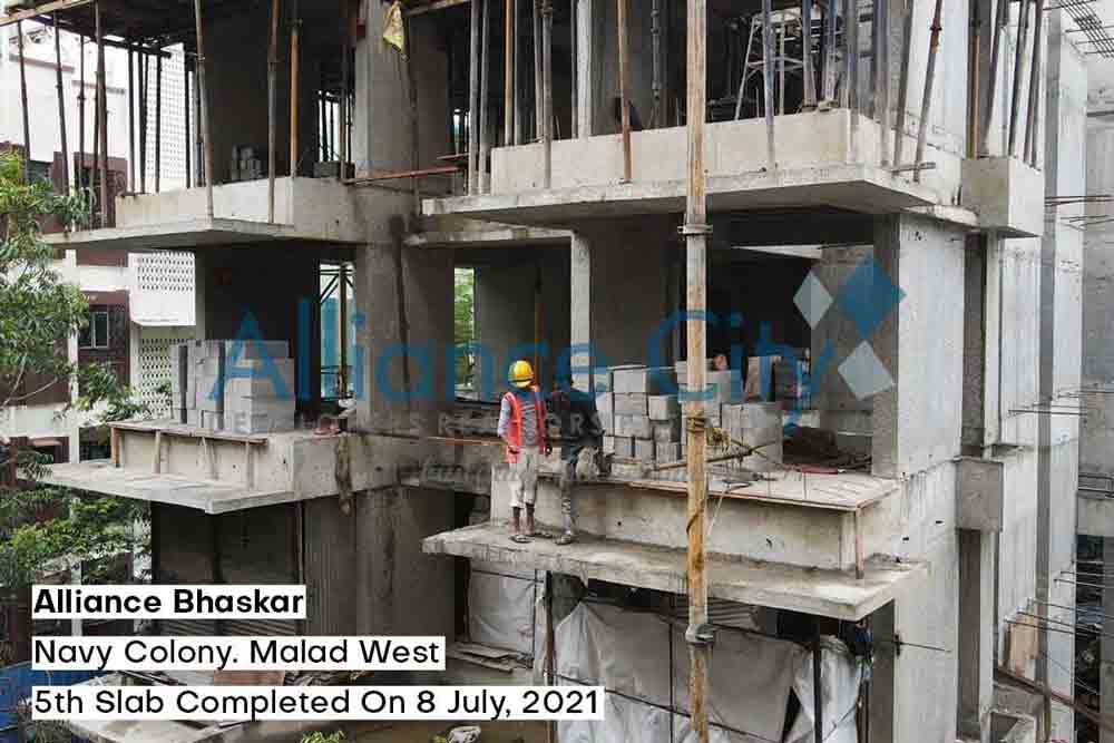 Alliance Bhaskar Construction Update 5th Slab