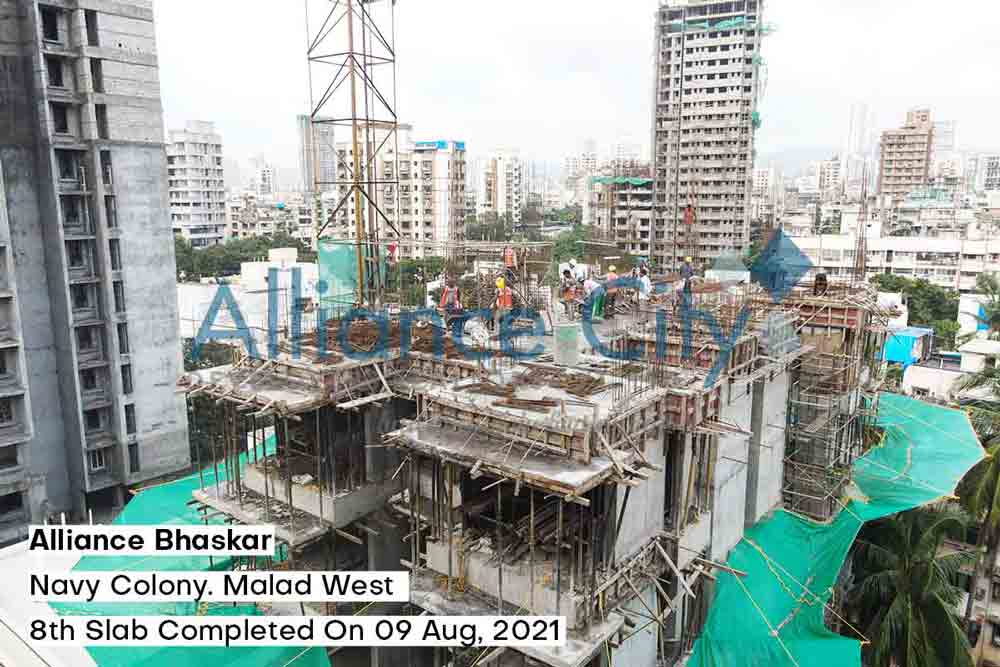 Alliance Bhaskar Construction Update 8th Slab