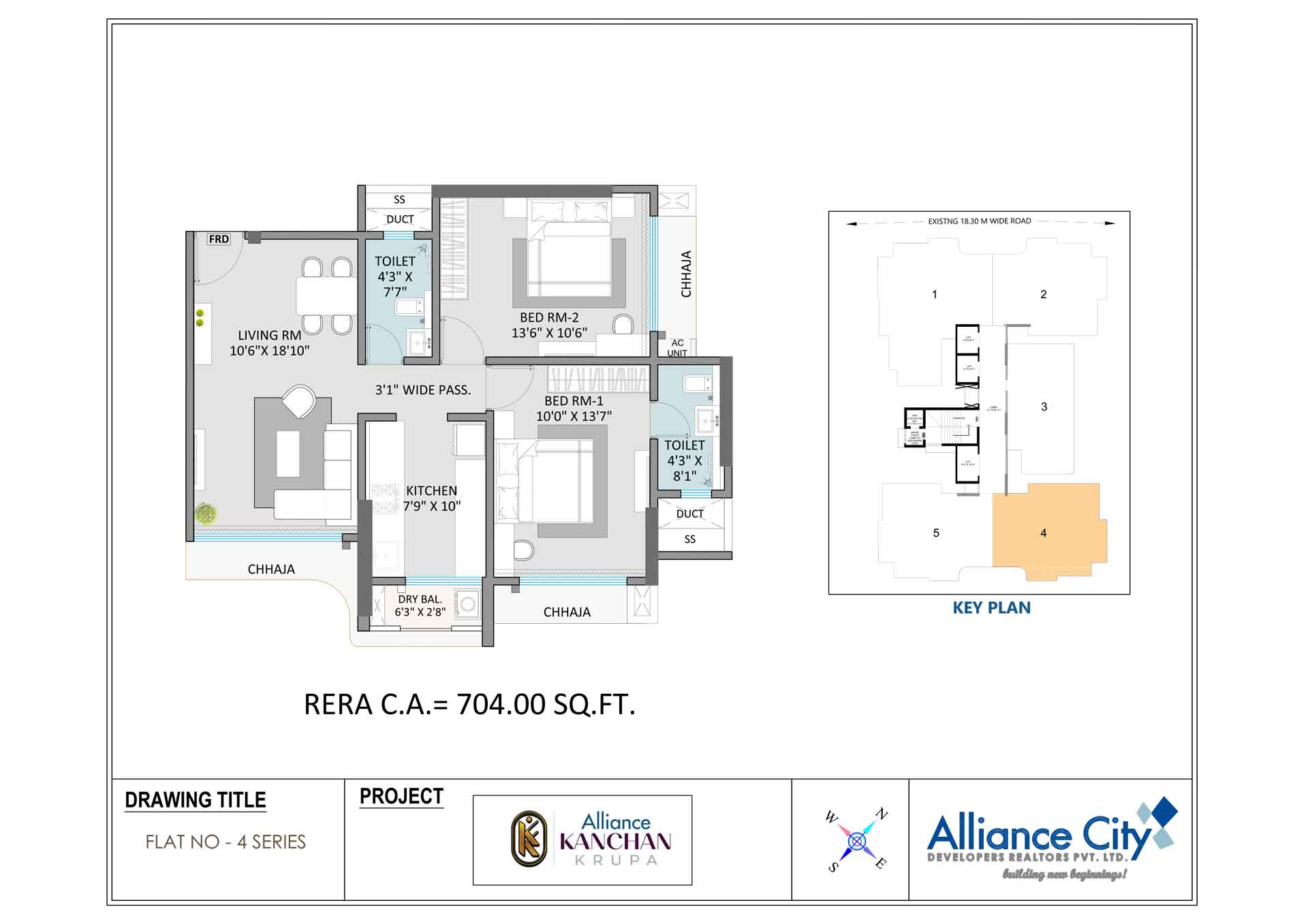 Alliance Kanchan Krupa - 2BHK