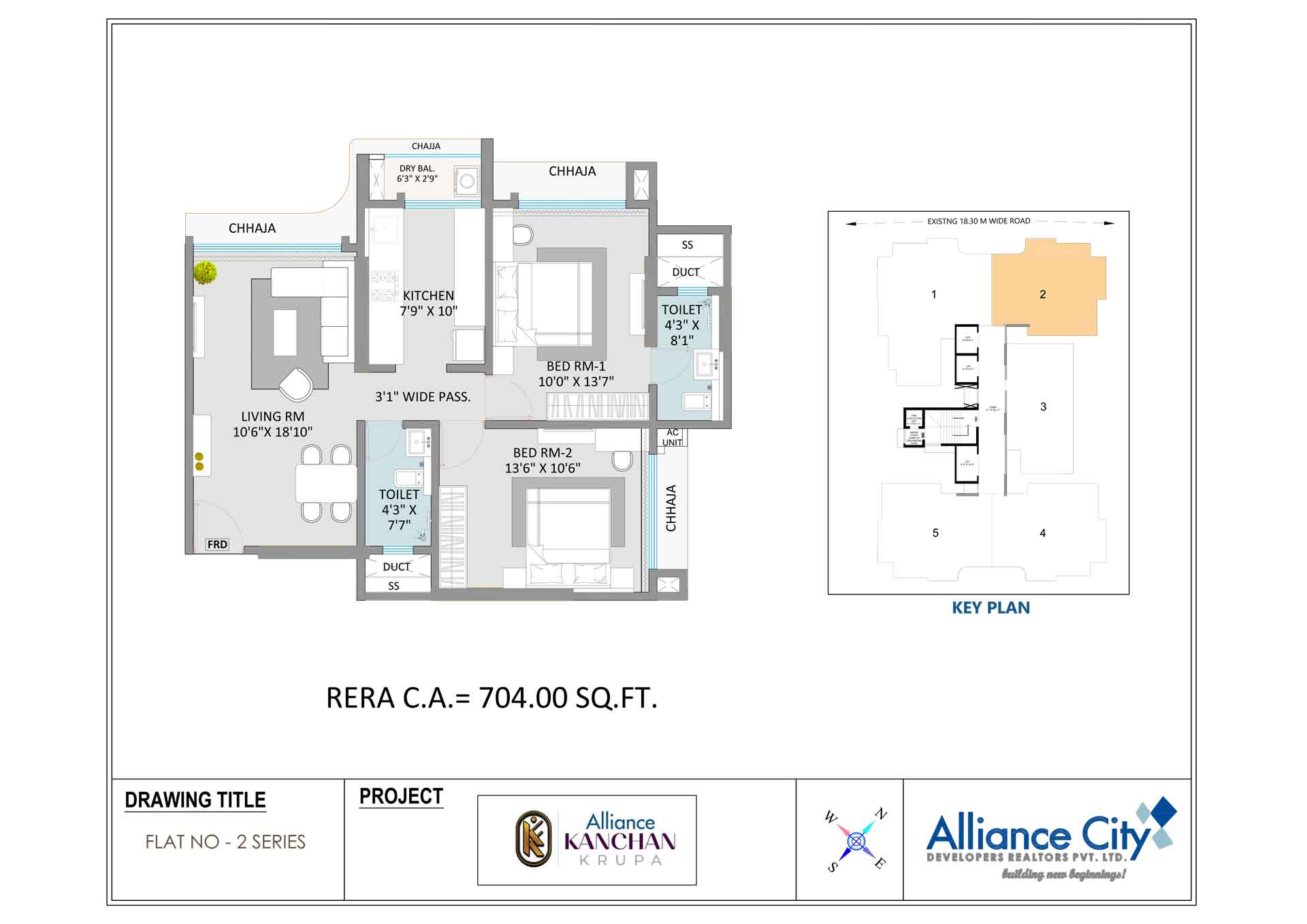 Alliance Kanchan Krupa - 2BHK