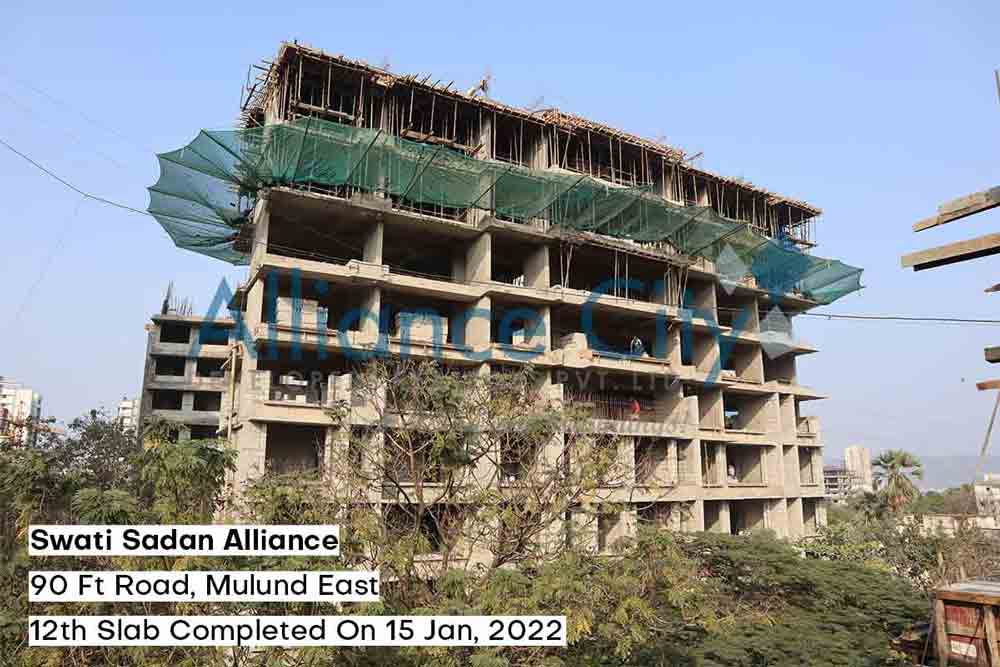 Swati Sadan Alliance Construction Update 12th Slab