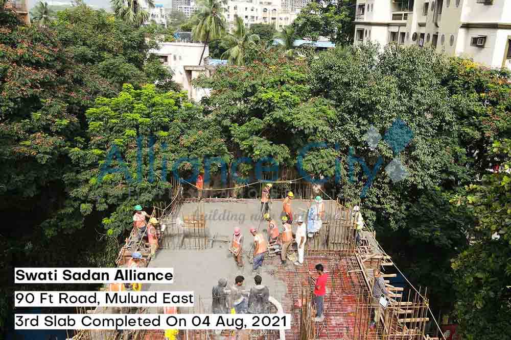 Swati Sadan Alliance Construction Update 3rd Slab