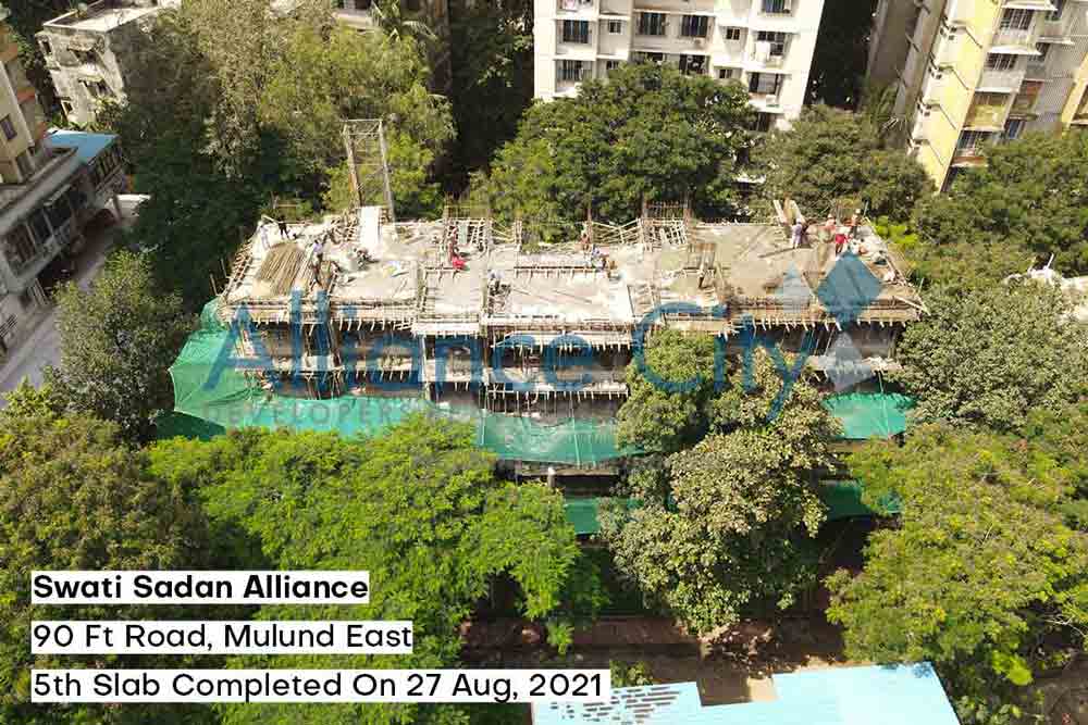 Swati Sadan Alliance Construction Update 5th Slab