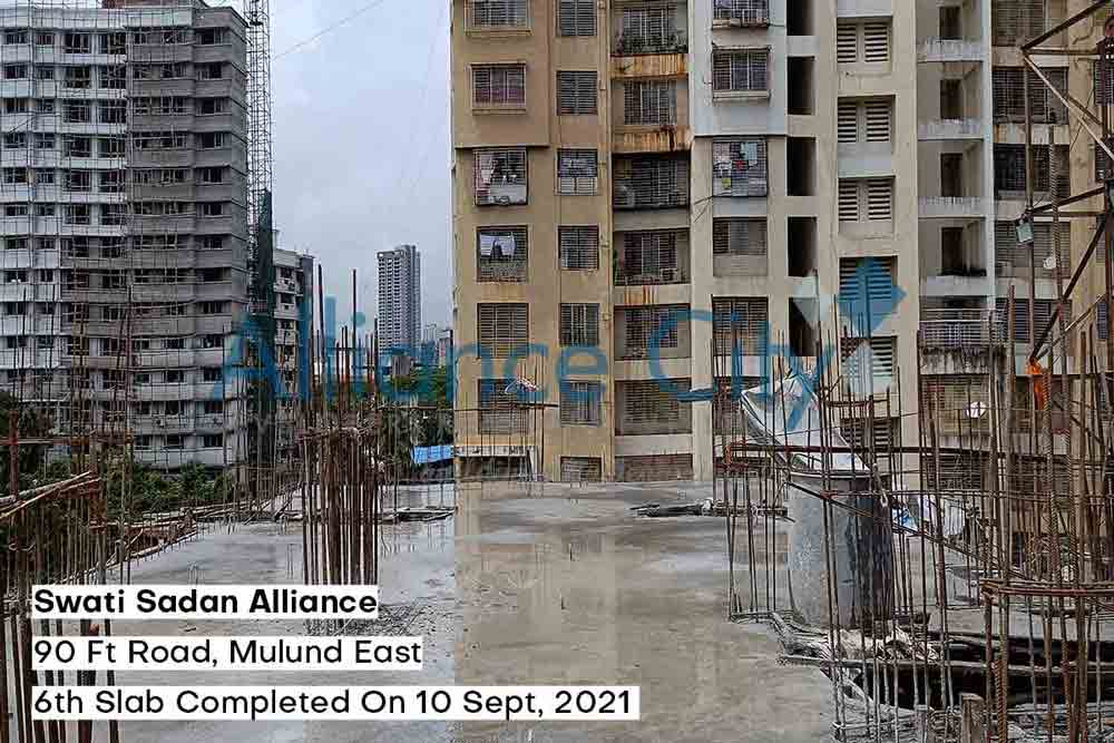 Swati Sadan Alliance Construction Update 6th Slab